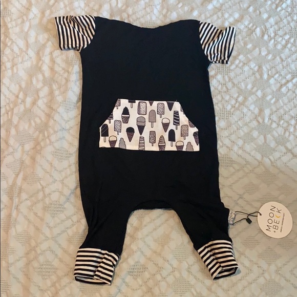 Moon + Beck 3T ice cream romper NWT - Picture 4 of 4